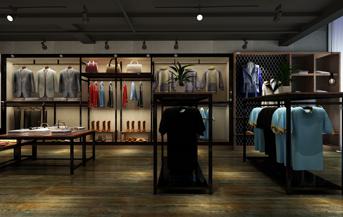 南昌中高檔服裝店裝修設(shè)計(jì) 江西騰坤建筑裝飾的時(shí)尚空間營(yíng)造